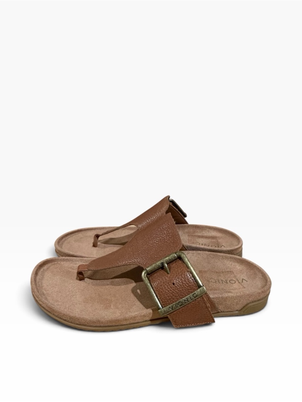 New Vionic Emma Sandals Brown Size 10